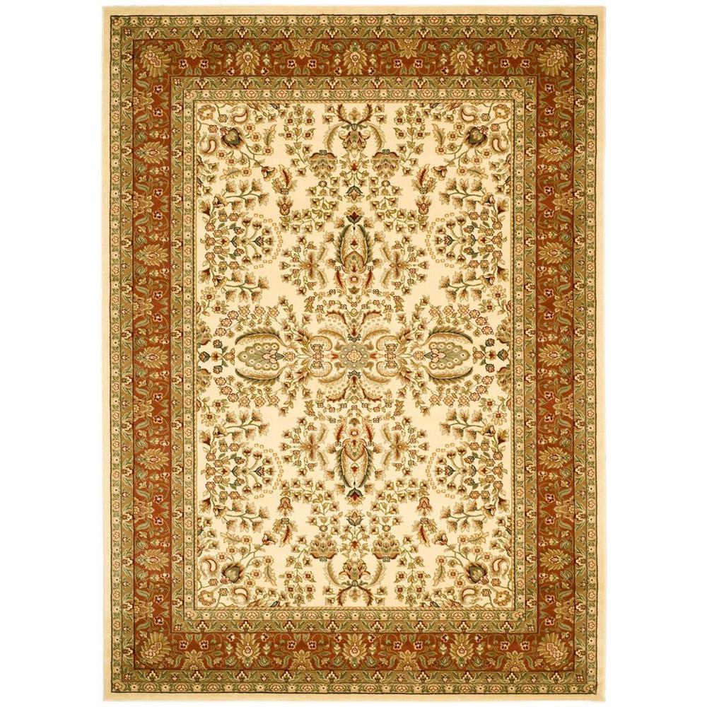 LYNDHURST, IVORY / RUST, 11' X 15', Area Rug, LNH214R-1115. Picture 1