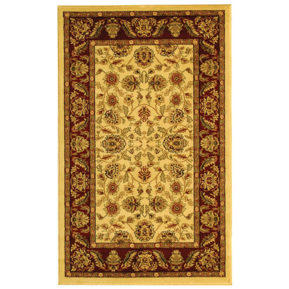 LYNDHURST, IVORY / RED, 3'-3" X 5'-3", Area Rug, LNH215A-3. Picture 1