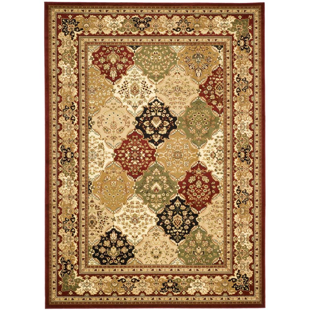 LYNDHURST, MULTI / RED, 8' X 11', Area Rug, LNH221B-8. Picture 1