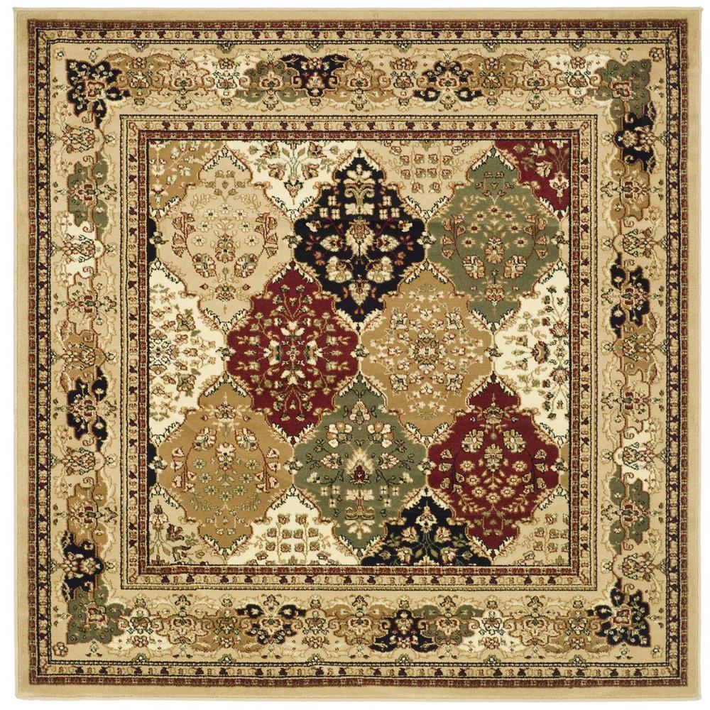 LYNDHURST, MULTI / BEIGE, 10' X 10' Square, Area Rug. The main picture.