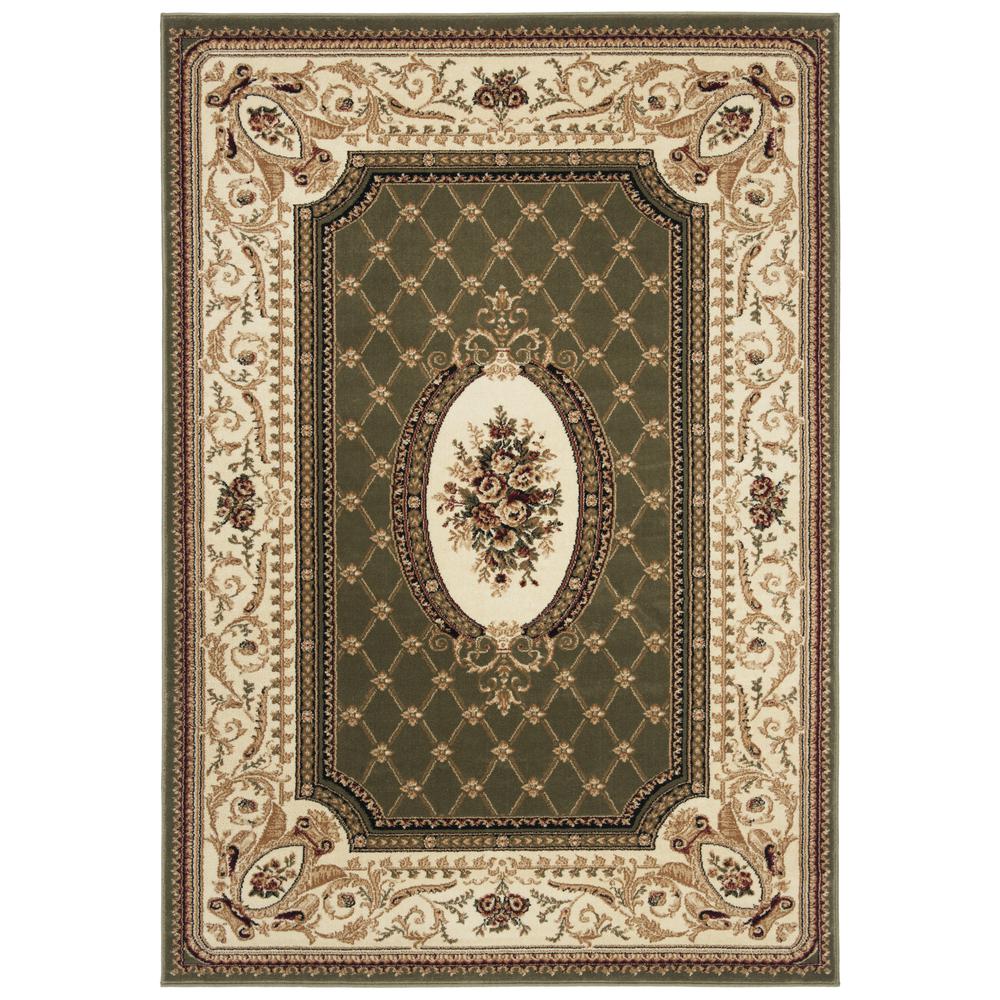 LYNDHURST, SAGE / IVORY, 3'-3" X 5'-3", Area Rug, LNH223A-3. Picture 1