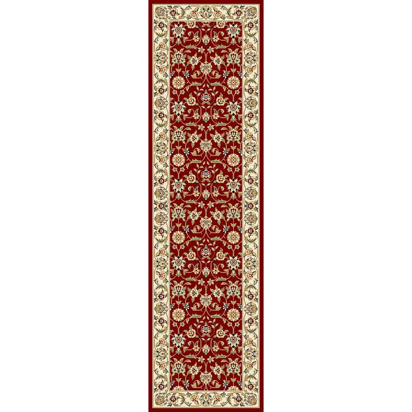 LYNDHURST, RED / IVORY, 2'-3" X 8', Area Rug, LNH312A-28. Picture 1