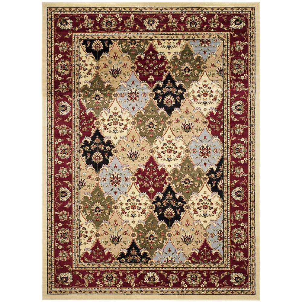 LYNDHURST, MULTI / RED, 8' X 11', Area Rug, LNH320A-8. The main picture.