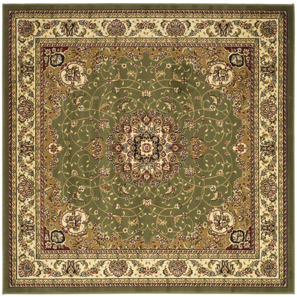 LYNDHURST, SAGE / IVORY, 10' X 10' Square, Area Rug. Picture 1