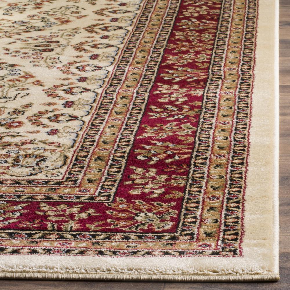 LYNDHURST, IVORY / RED, 4' X 6', Area Rug, LNH331A-4. Picture 1