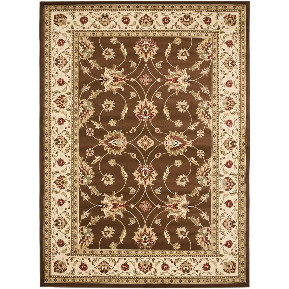 LYNDHURST, BROWN / IVORY, 8' X 11', Area Rug, LNH553-2512-8. The main picture.