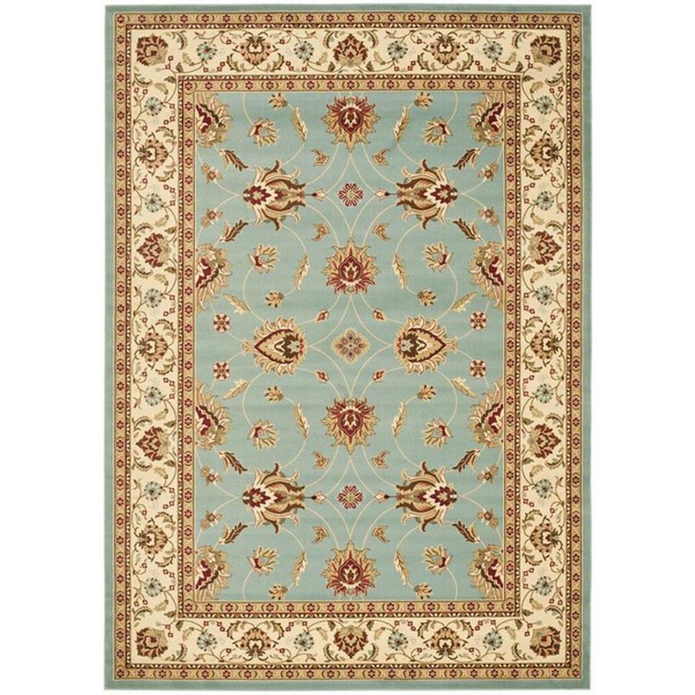 LYNDHURST, BLUE / IVORY, 8' X 11', Area Rug, LNH553-6512-8. Picture 1