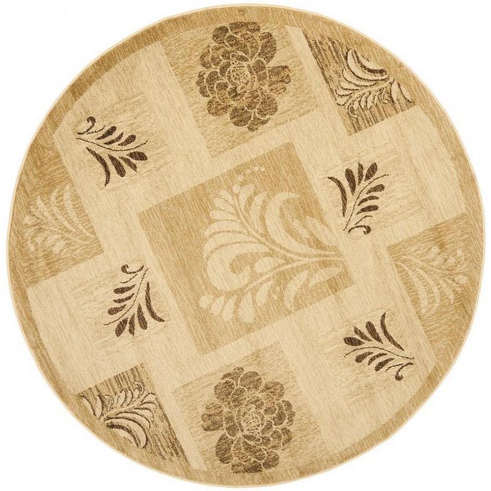 LYNDHURST, IVORY / MULTI, 5'-3" X 5'-3" Round, Area Rug, LNH554-1291-5R. Picture 1