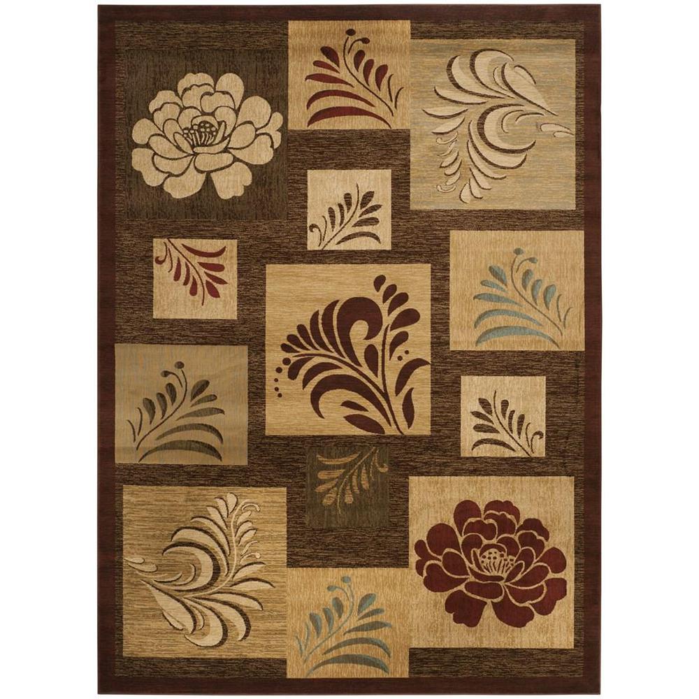 LYNDHURST, BROWN / MULTI, 8' X 11', Area Rug, LNH554-2591-8. Picture 1