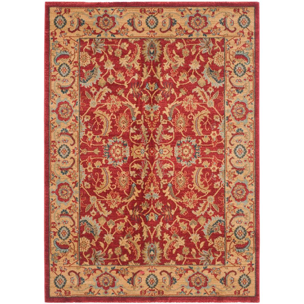 MAHAL, RED / NATURAL, 10' X 14', Area Rug, MAH699A-10. Picture 1