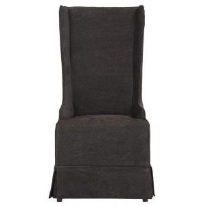 BECALL 20''H LINEN DINING CHAIR, MCR4501D. Picture 1