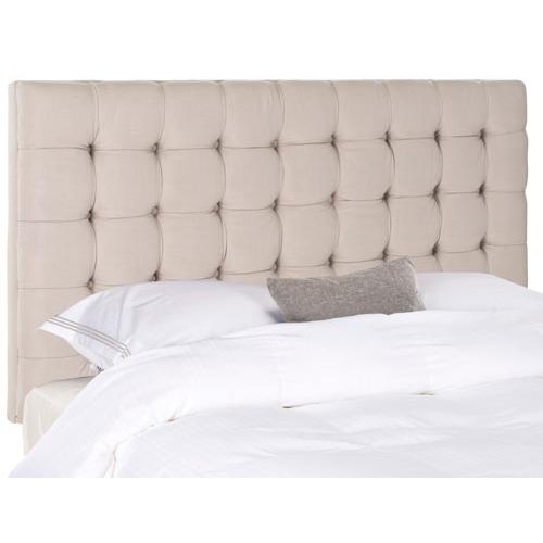 LAMAR TAUPE TUFTED HEADBOARD, MCR4021A. Picture 1