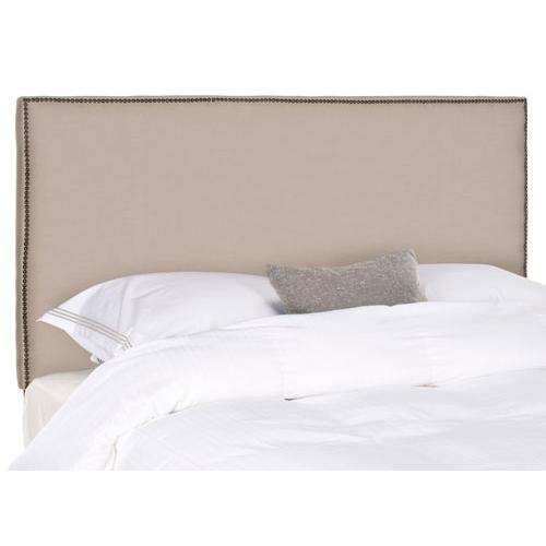 SYDNEY TAUPE HEADBOARD - BRASS NAIL HEAD, MCR4022A. The main picture.