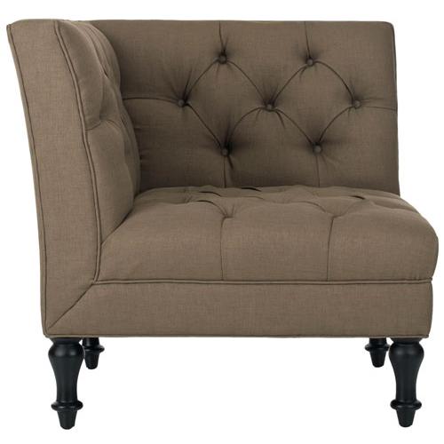 JACK TUFTED CORNER CHAIR, MCR4643A. Picture 1
