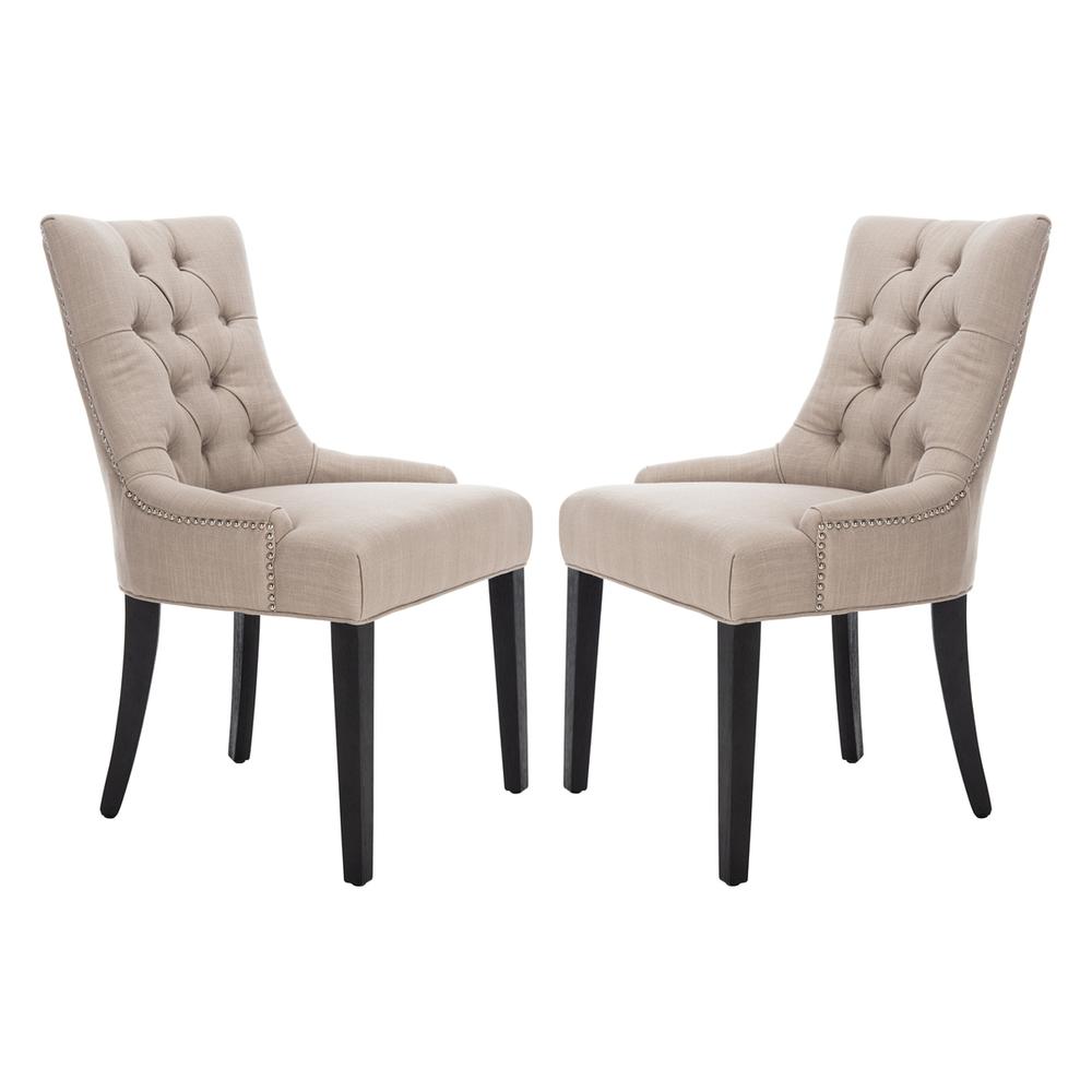 ABBY 19''H TUFTED SIDE CHAIRS (SET OF 2), MCR4701H-SET2. Picture 1