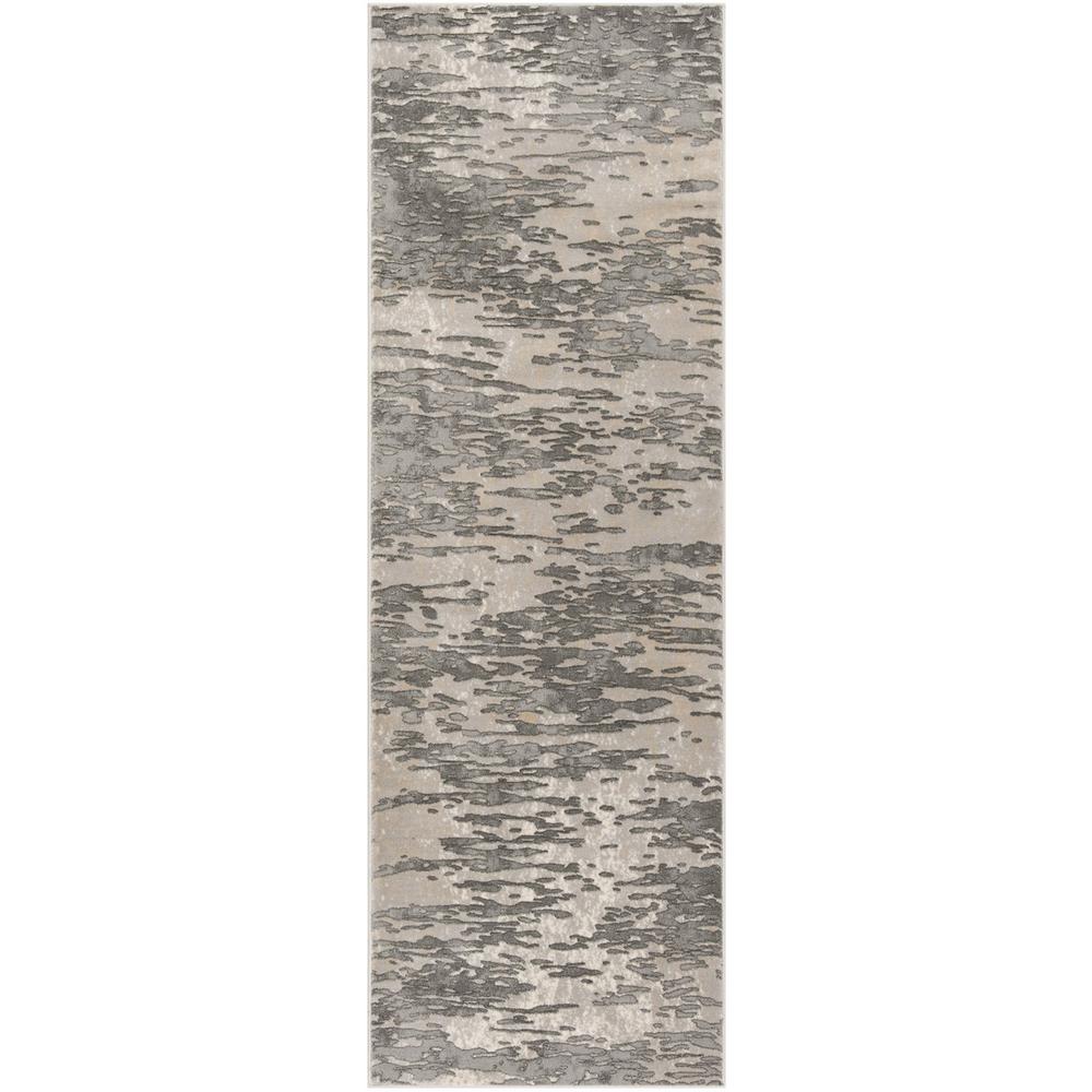 MEADOW 100, GREY, 2'-7" X 8', Area Rug, MDW176F-28. Picture 1