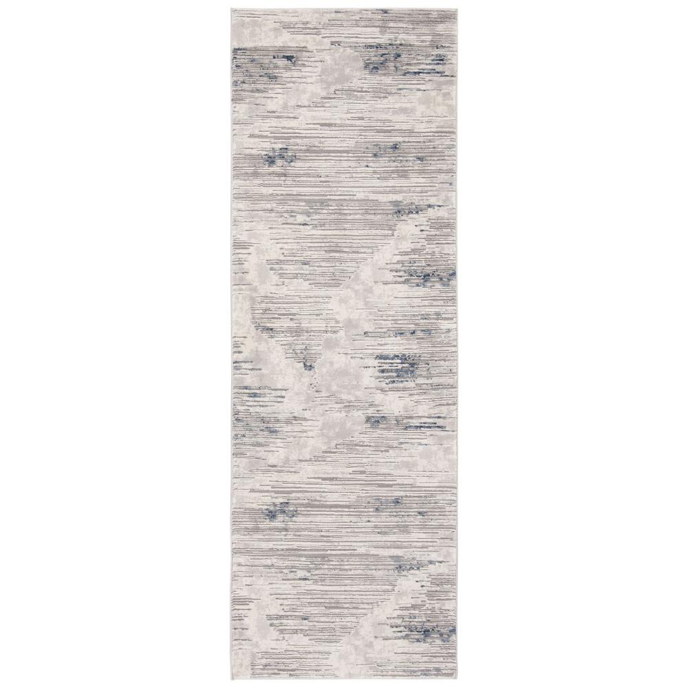 MEADOW 100, GREY / IVORY, 2'-7" X 8', Area Rug. Picture 1