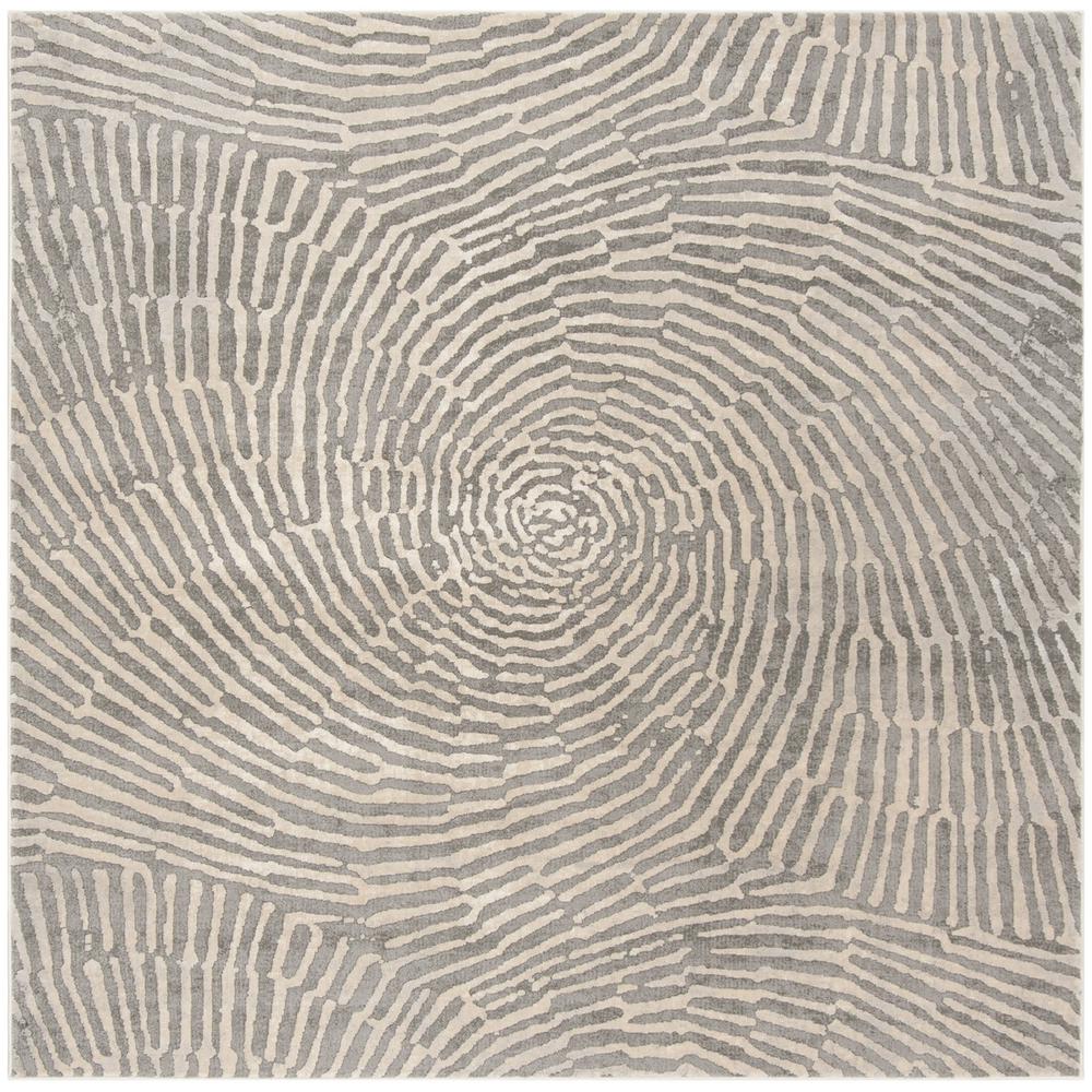 MEADOW, TAUPE, 6'-7" X 6'-7" Square, Area Rug, MDW343E-7SQ. Picture 1