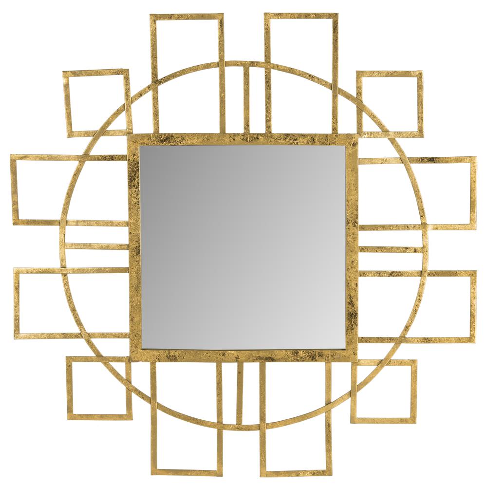 Matrix Mirror, Gold. Picture 1
