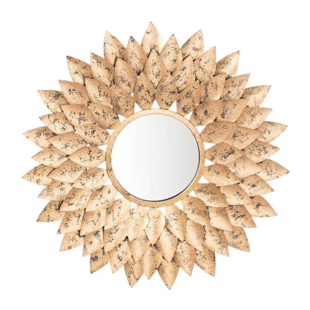 Lana Sunburst Mirror, Gold. Picture 1