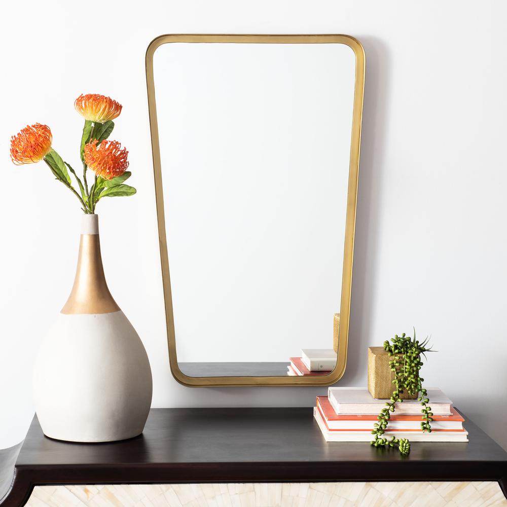 Alta Mirror, Brushed Brass. Picture 4