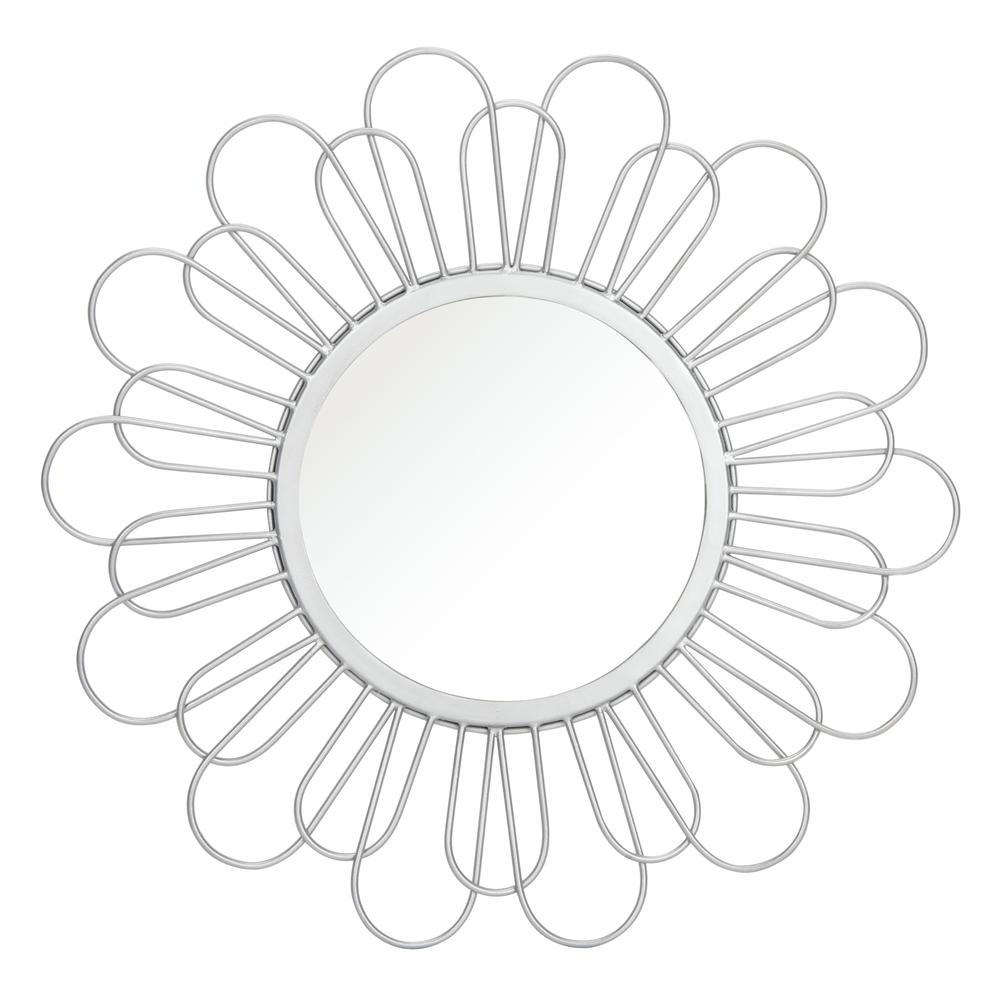 Lorence Mirror, Silver. Picture 1