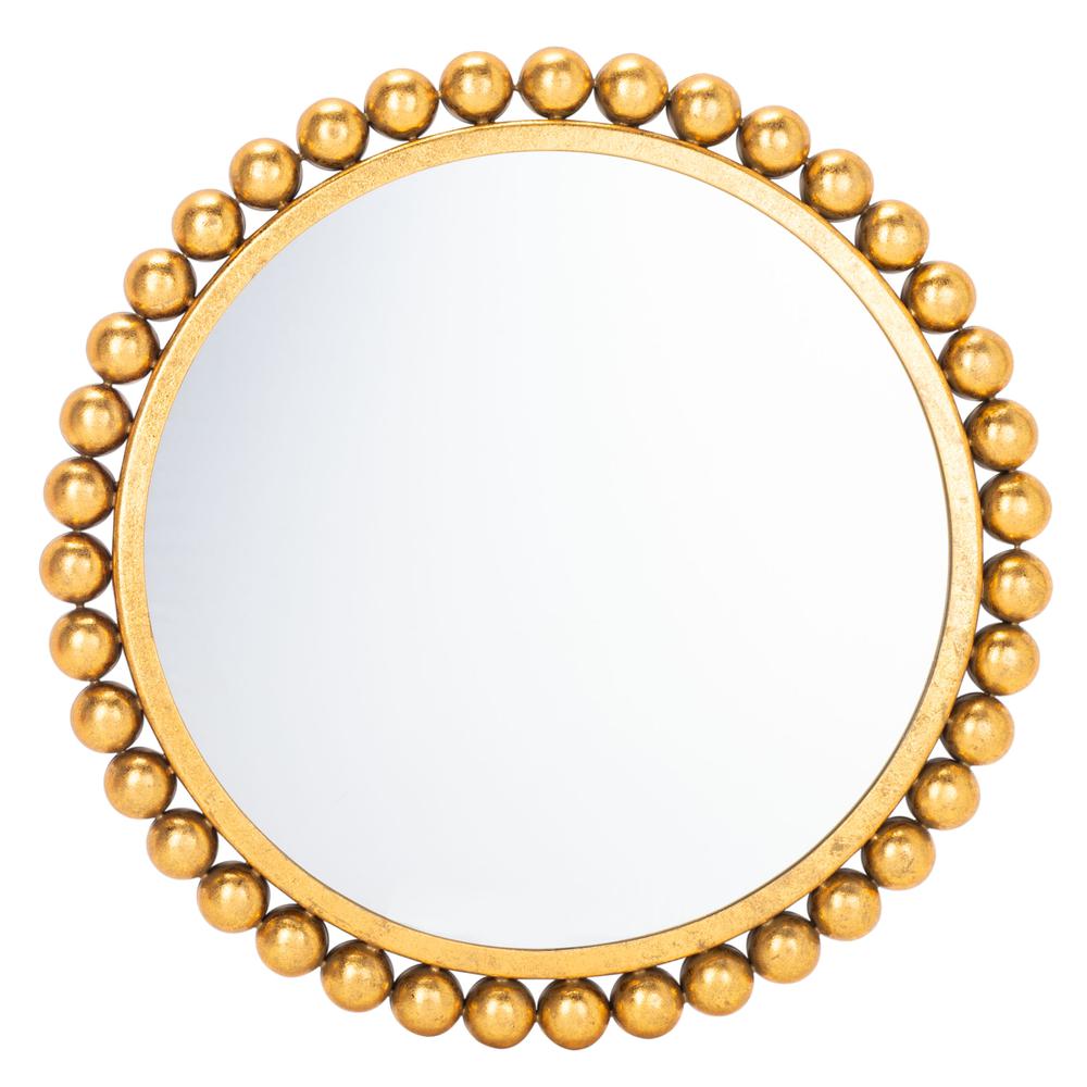 Genna Mirror, Gold Foil. Picture 1