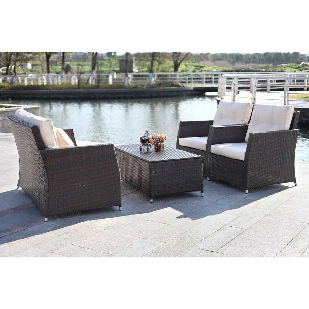 PARRY 4 PC OUTDOOR LIVING SET. The main picture.