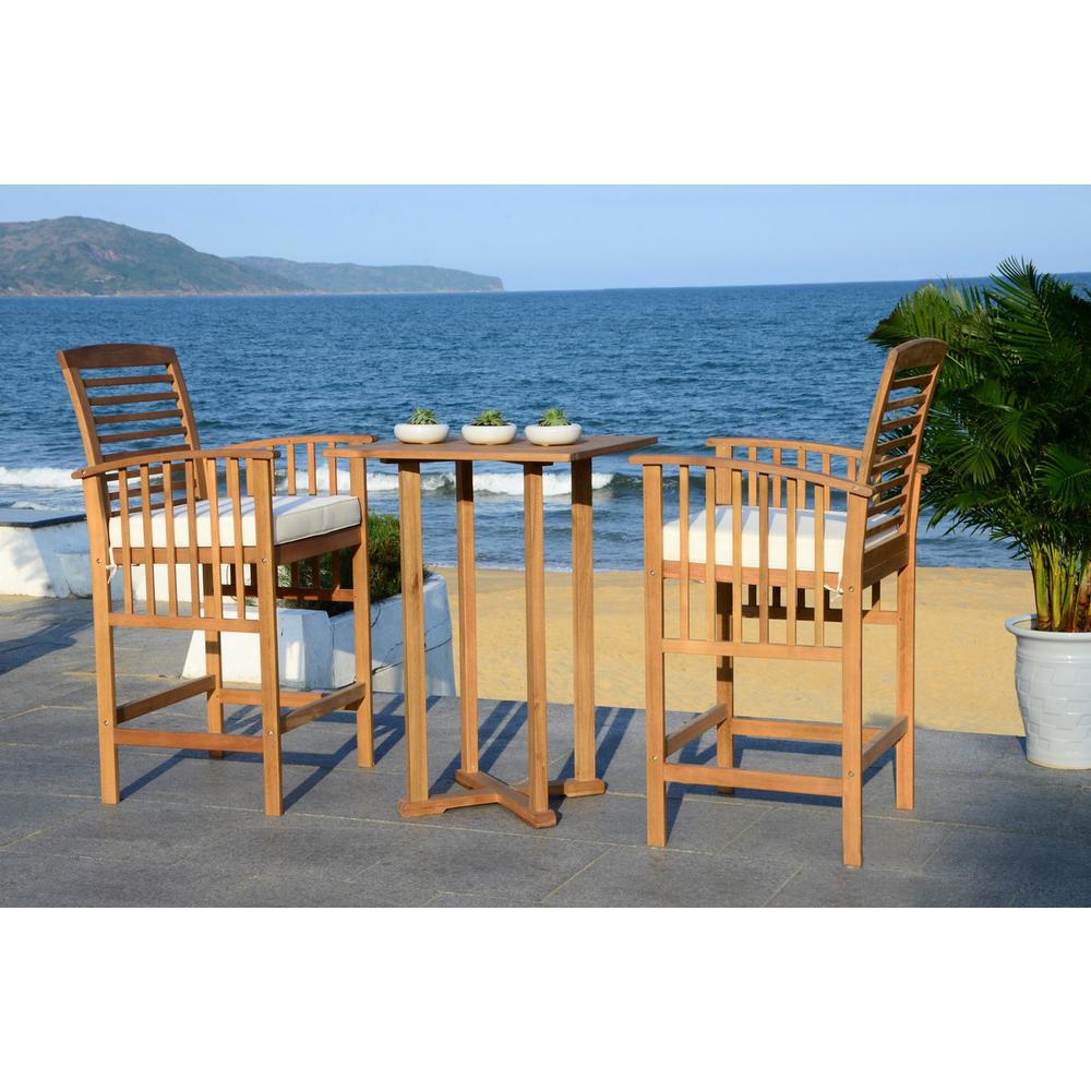 PATE 3 PC BAR 39.8-INCH H TABLE BISTRO SET, PAT7043A. The main picture.