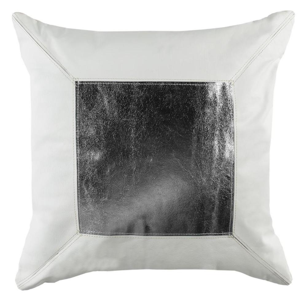 TINSLEY COWHIDE 20"X20" PILLOW. Picture 1
