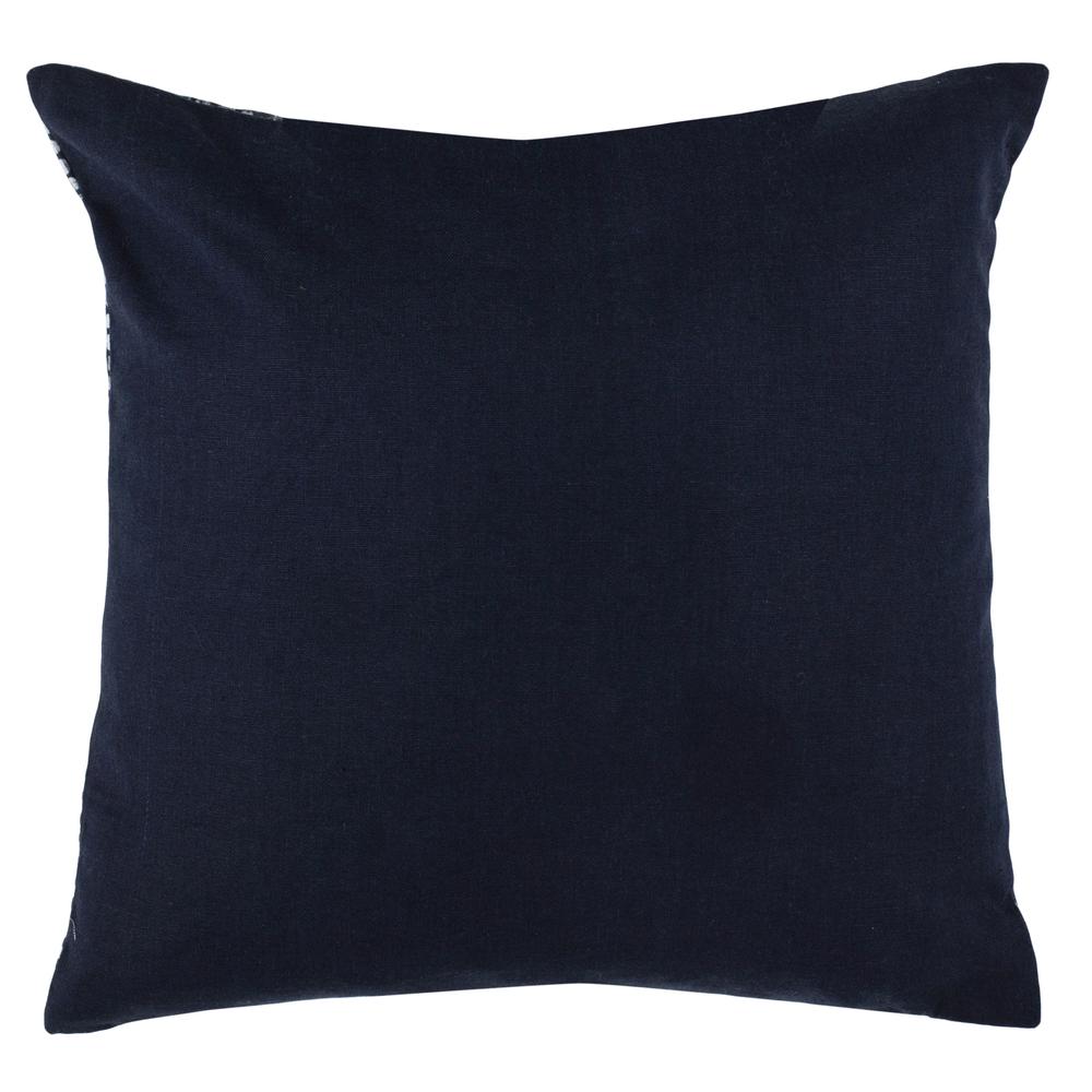 Mallory Pillow, Deep Blue/White. Picture 2