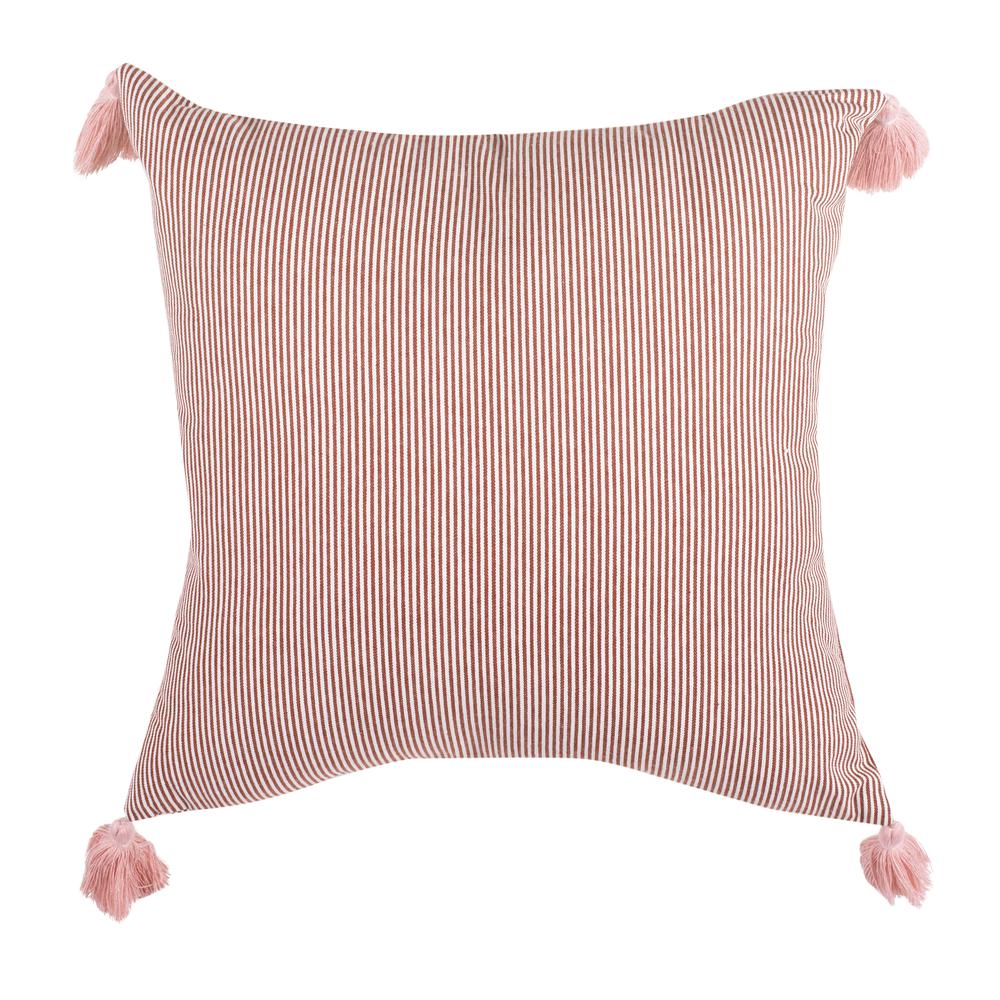 Sidney Pillow, Rusty Red/White. Picture 2