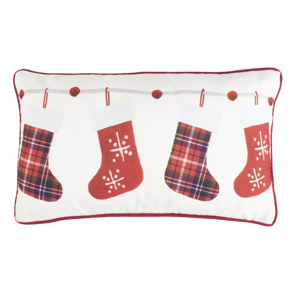 Holly Jolly Pillow. Picture 1