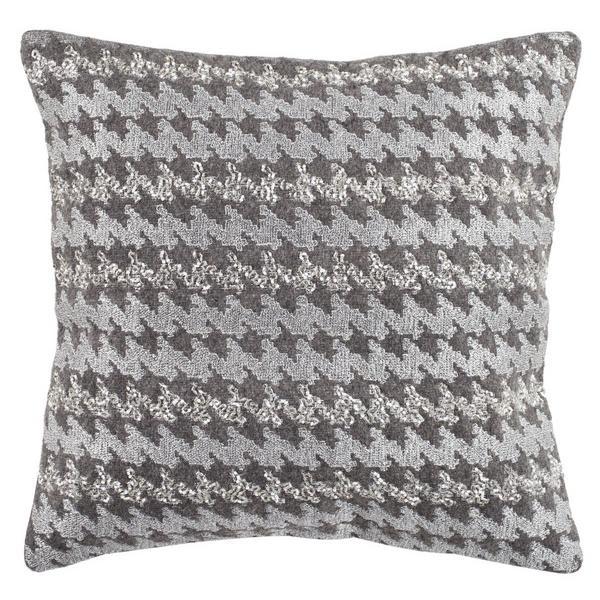 PERRY HOUNDS TOOTH PILLOW, PLS861A-1818. Picture 1