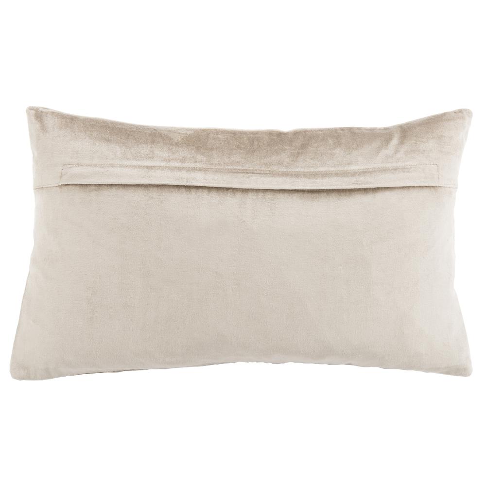 Sydnee Snowflake  Pillow, Beige/Gold, PLS885B-1220. Picture 2