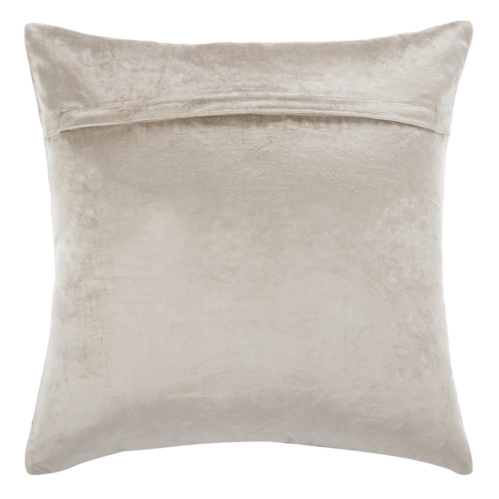 Sydnee Snowflake  Pillow, Beige/Gold, PLS885B-2020. Picture 2