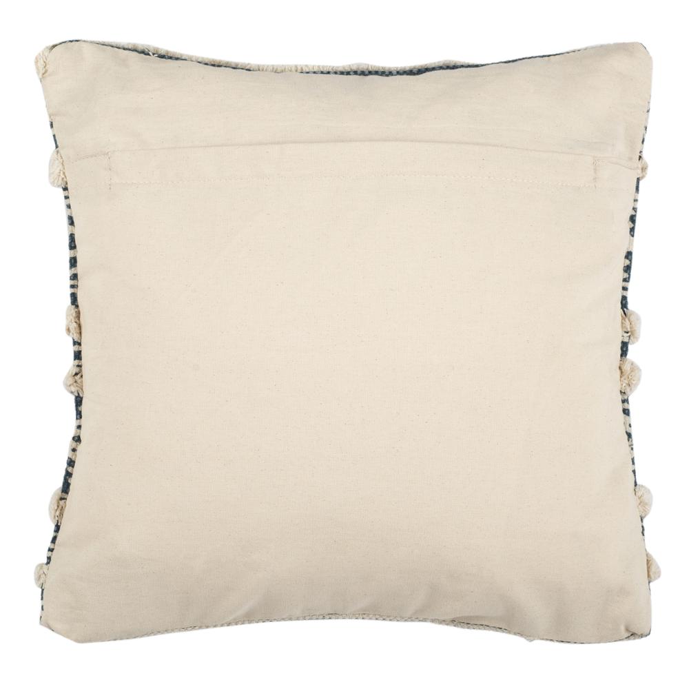 Remmi Pillow, Teal/Beige. Picture 2