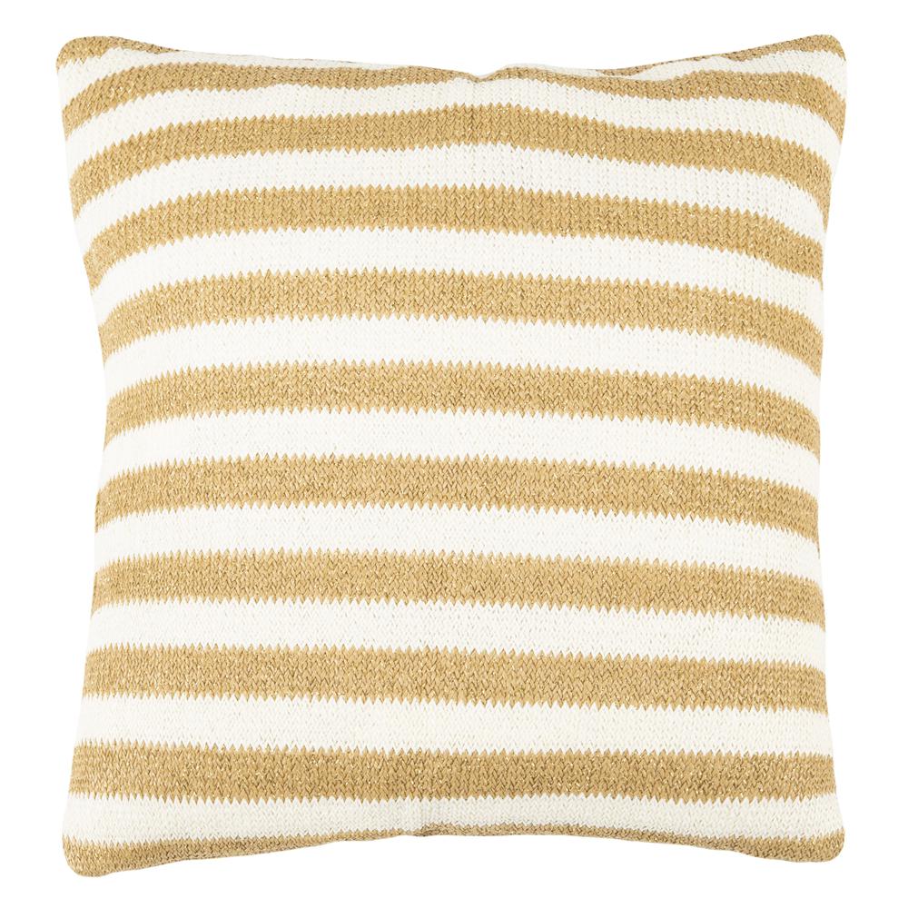 Glenna Pillow, Whtie/Yellow. Picture 2