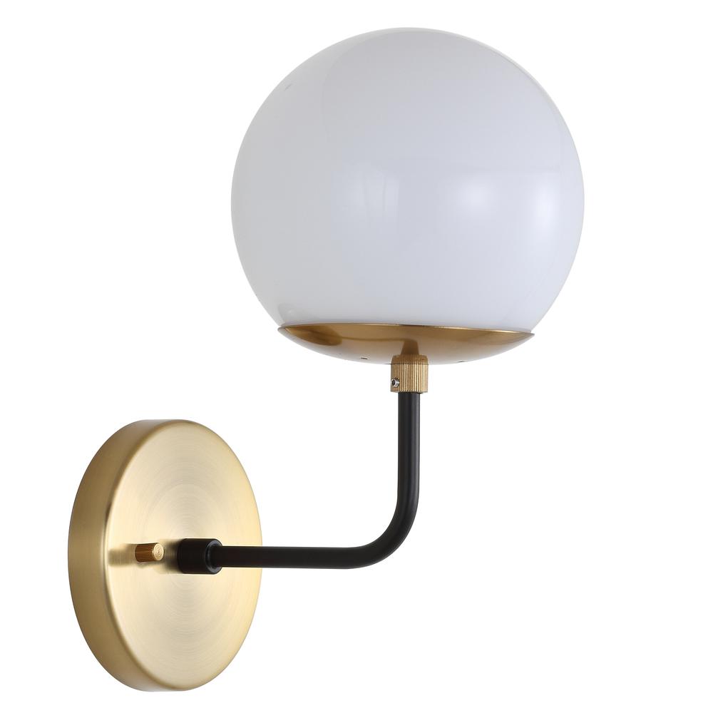 Cayden Wall Sconce, Brass Gold/Black. Picture 2