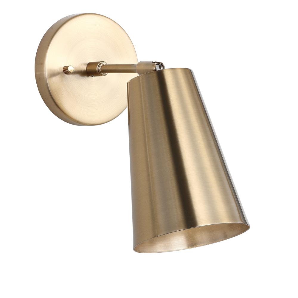 Leonardo Wall Sconce, Brass Gold. Picture 2