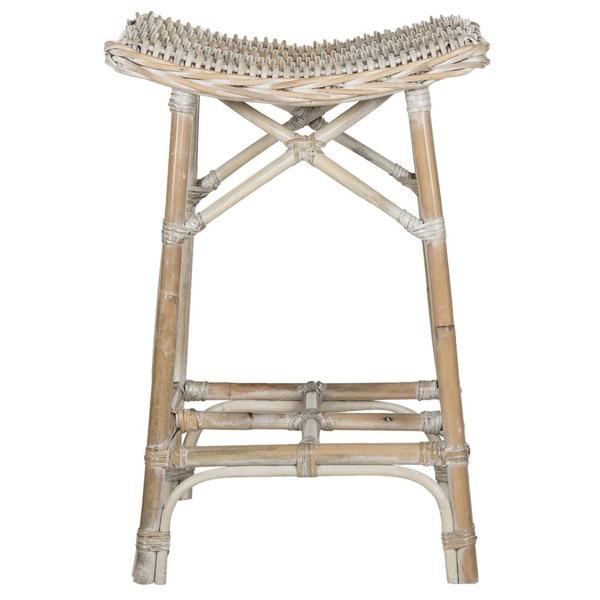 RAYNA WICKER BAR STOOL. Picture 1