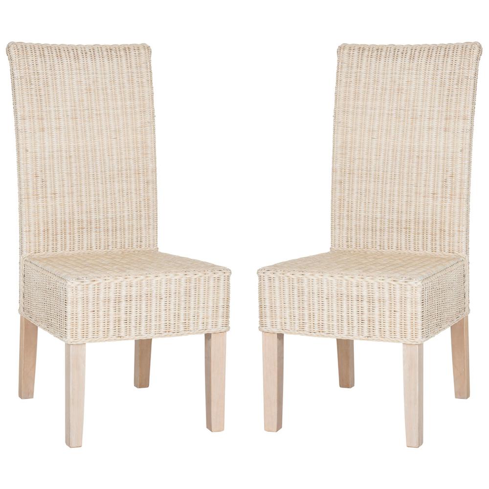 ARJUN 18''H WICKER DINING CHAIR, SEA8013D-SET2. Picture 1