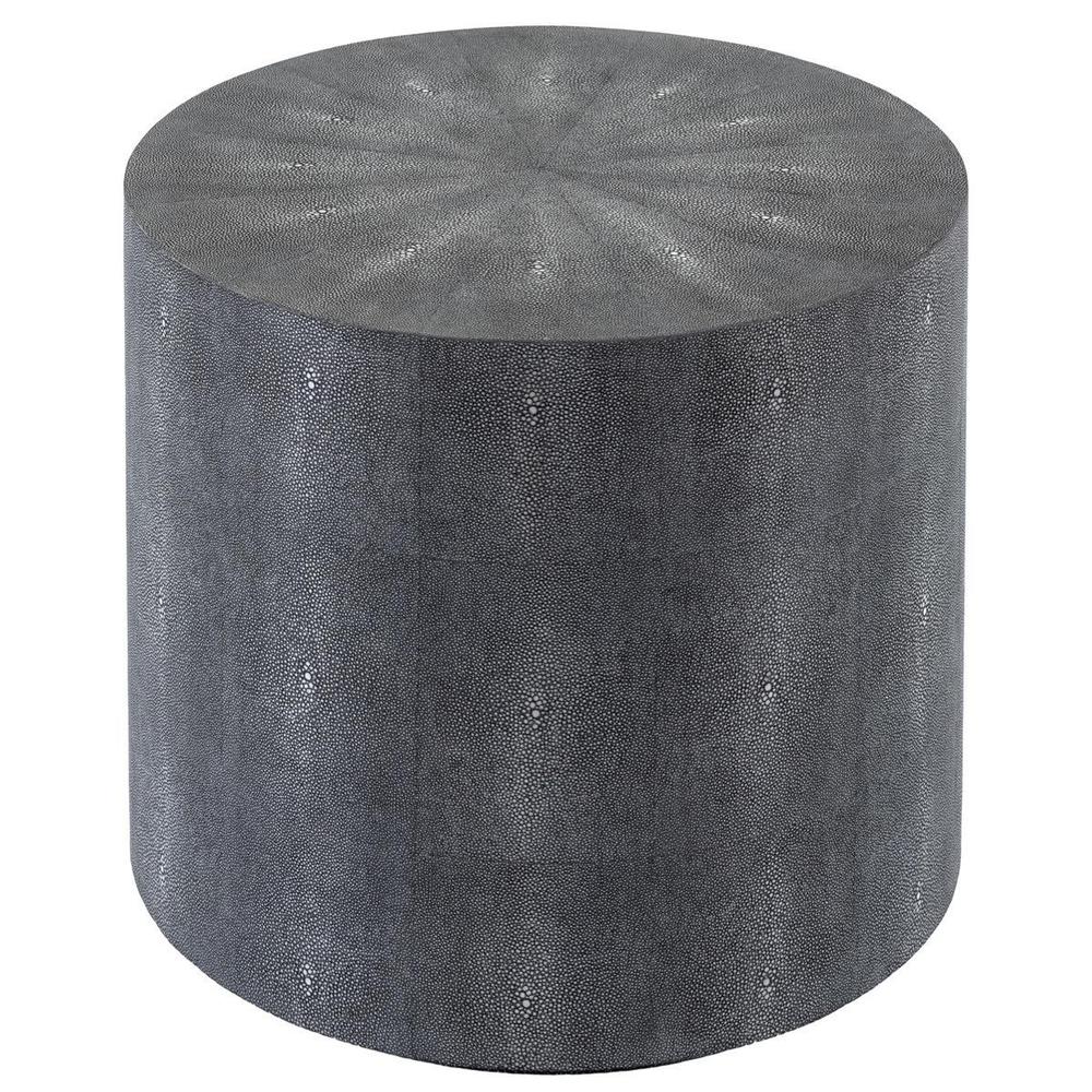 DIESEL FAUX SHAGREEN END TABLE, SFV1507A. Picture 1