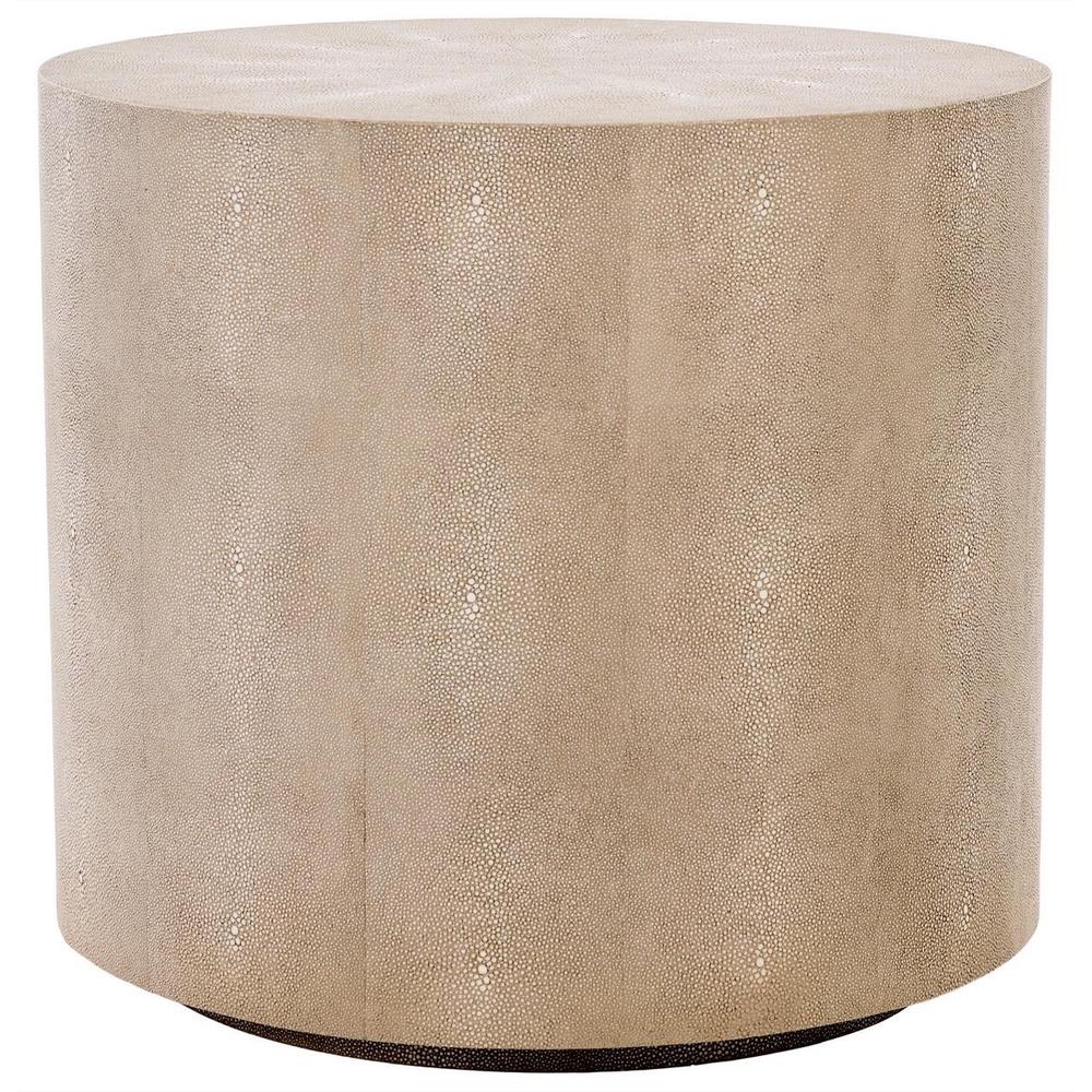 DIESEL FAUX SHAGREEN END TABLE, SFV1507B. Picture 1