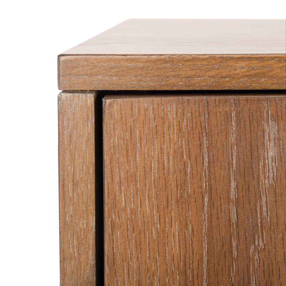 Lorna 6 Drawer Contemporary Dresser, Rustic Oak. Picture 4
