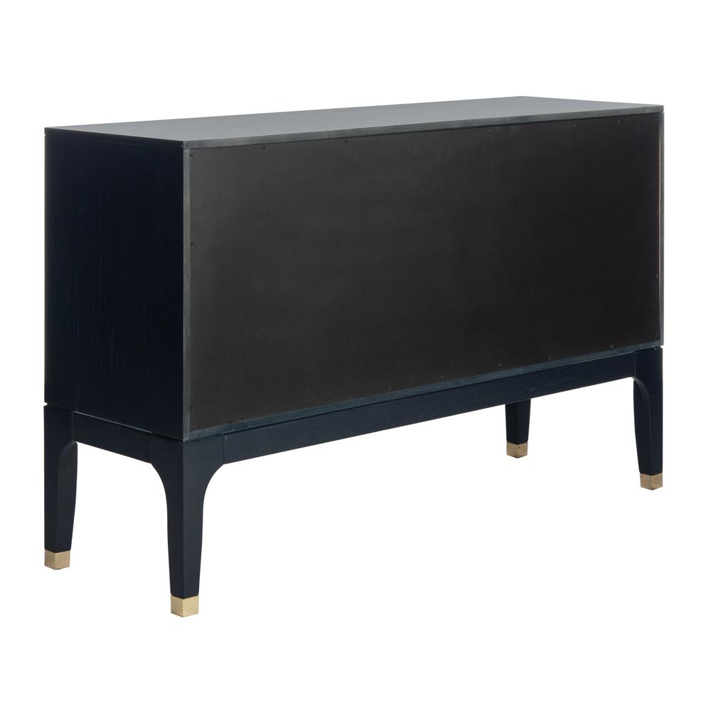 Lorna 6 Drawer Contemporary Dresser, Navy. Picture 3