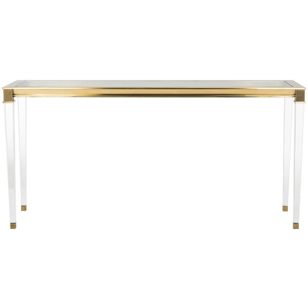 CHARLESTON ACRYLUIC CONSOLE TABLE. Picture 1