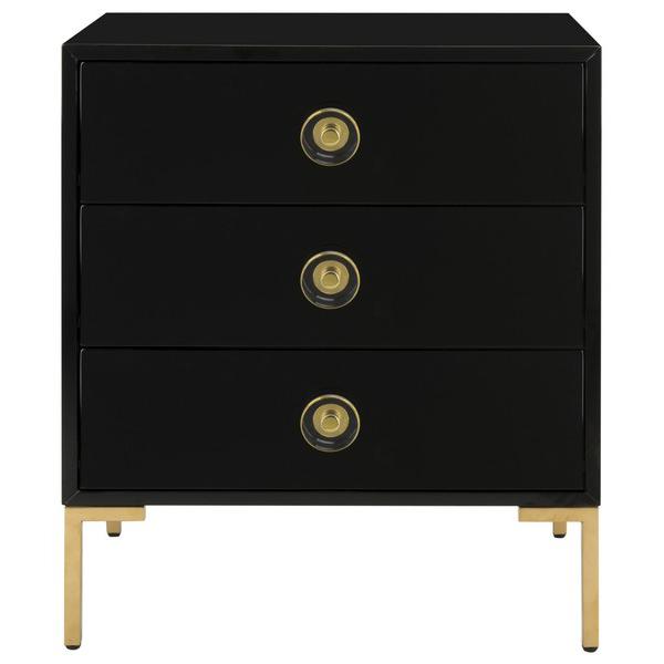 LUCIAN 3-DRAWER SIDE TABLE. Picture 1