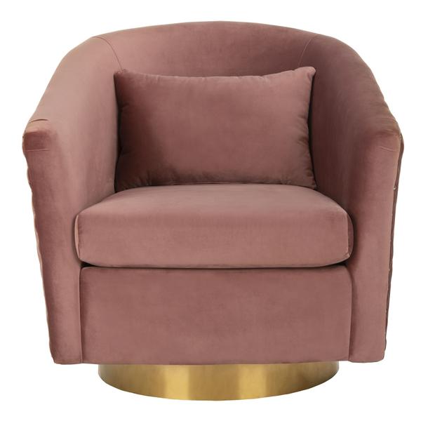 CLARA QUILTED SWIVEL TUB CHAIR, SFV4702A. Picture 1