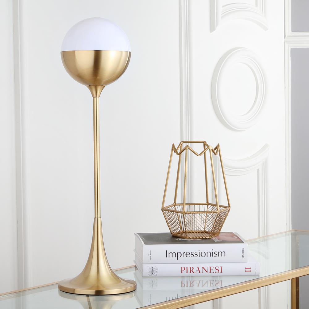 Lando 27-Inch H Table Lamp, Brass Gold. Picture 1